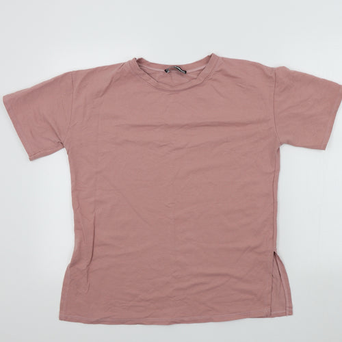 jyy london Womens Pink   Basic T-Shirt Size L