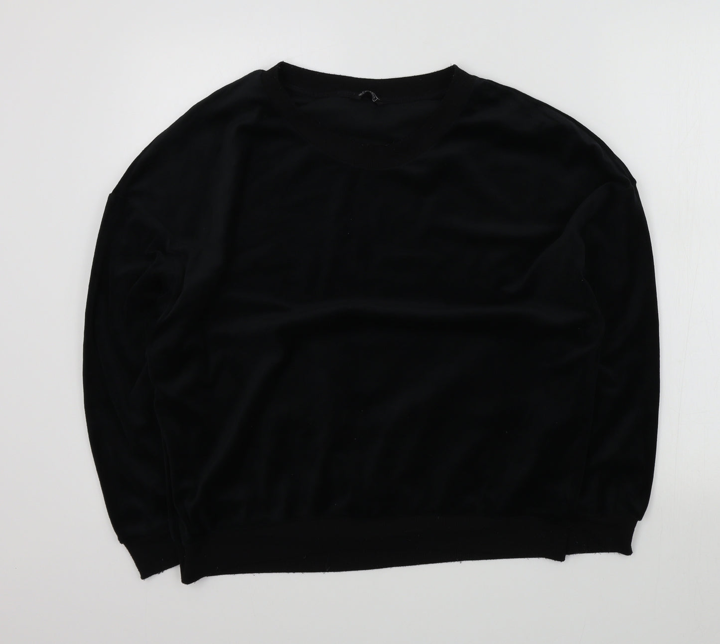 Avenue Womens Black   Pullover Jumper Size S