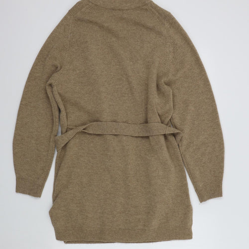 M&S Womens Beige   Cardigan Jumper Size 12
