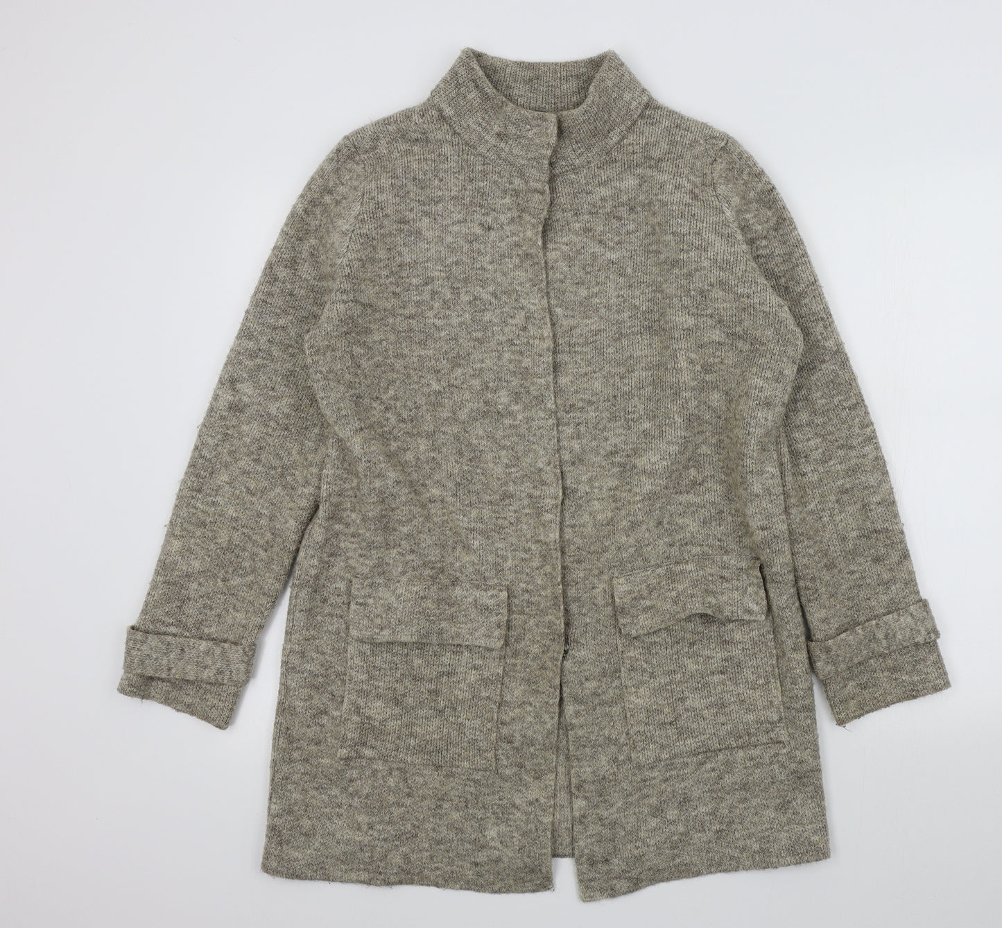 Papaya Womens Beige   Cardigan Jumper Size M