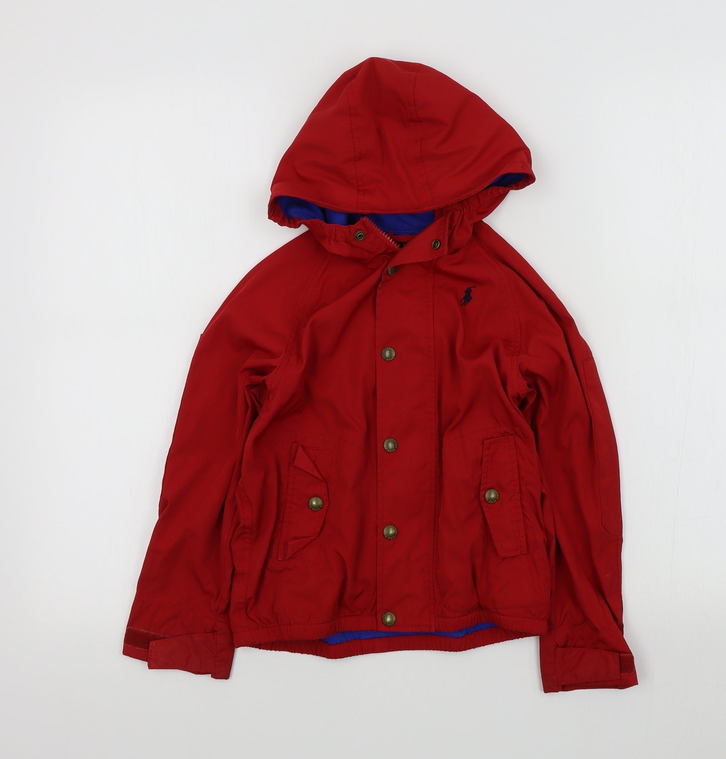 Polo Ralph Lauren Boys Red Colourblock  Jacket  Size 7 Years