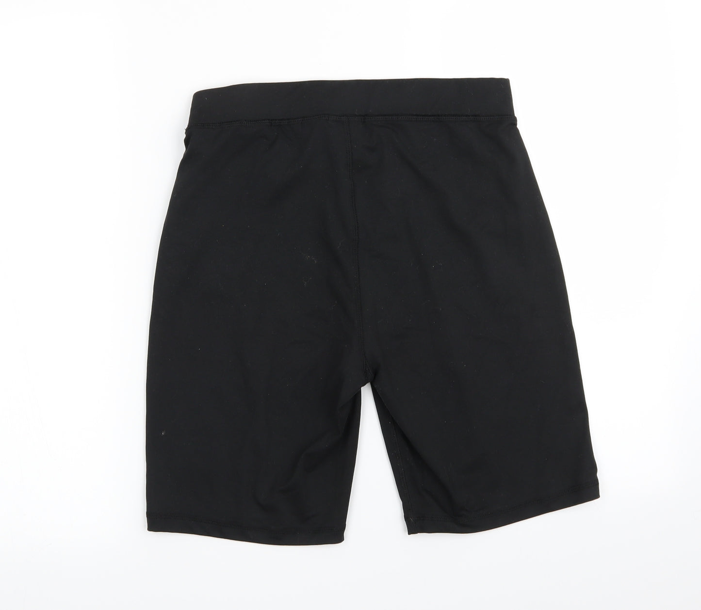 LA Gear Womens Black   Sweat Shorts Size 12 - stretch waistband