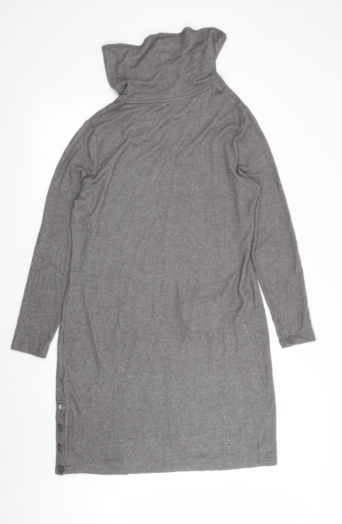 Viz A Viz Womens Grey   Jumper Dress  Size M