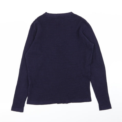 Cedar Wood State Mens Blue   Pullover Jumper Size M