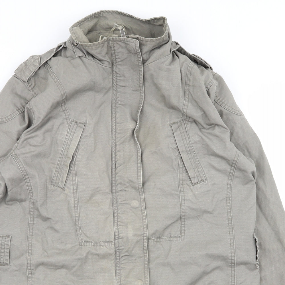 evie Womens Grey   Jacket Coat Size 18