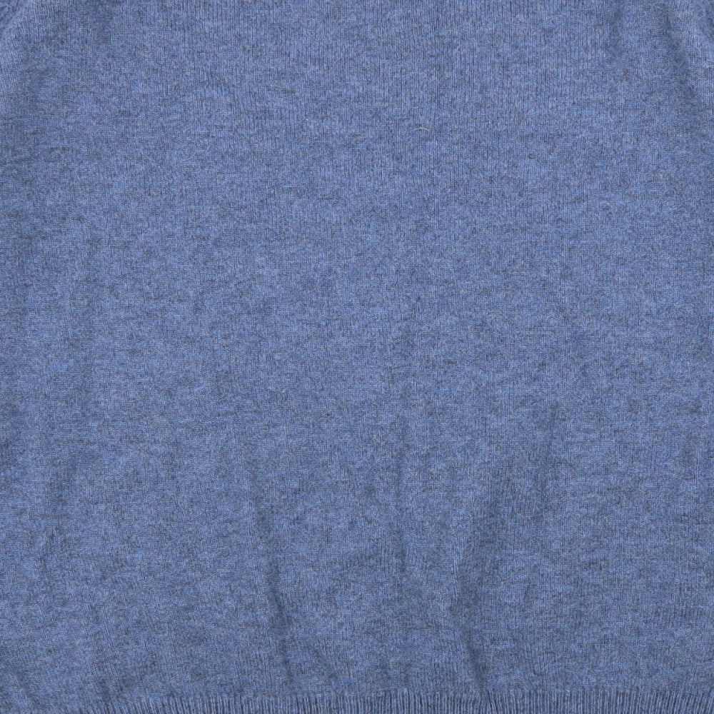 M&S Mens Blue   Pullover Jumper Size XL