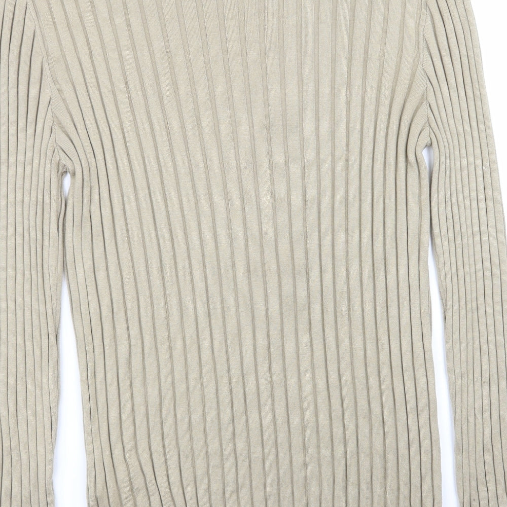 River Island Mens Beige    T-Shirt Size XL