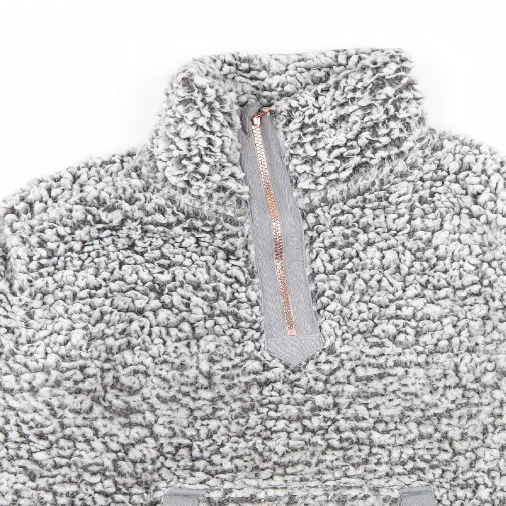 F&F Womens Grey   Pullover Jumper Size S