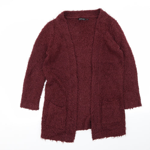 Brave Soul Womens Red   Cardigan Jumper Size 8
