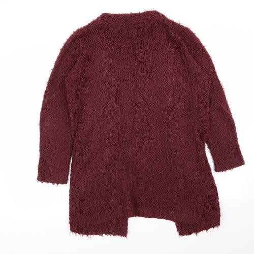 Brave Soul Womens Red   Cardigan Jumper Size 8