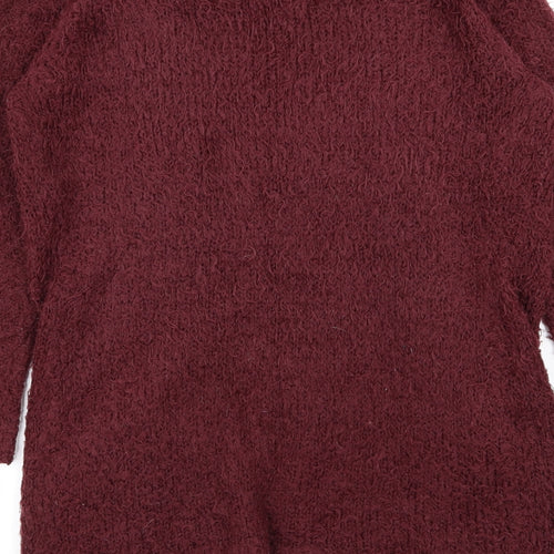 Brave Soul Womens Red   Cardigan Jumper Size 8