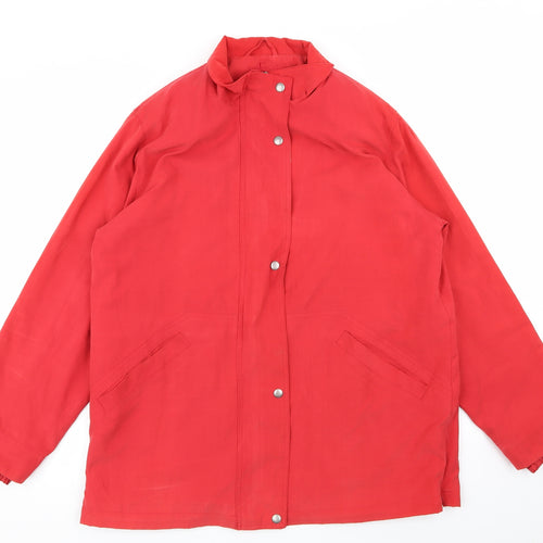 essential outwear Womens Red   Jacket Coat Size 14