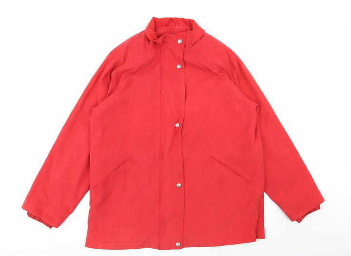 essential outwear Womens Red   Jacket Coat Size 14