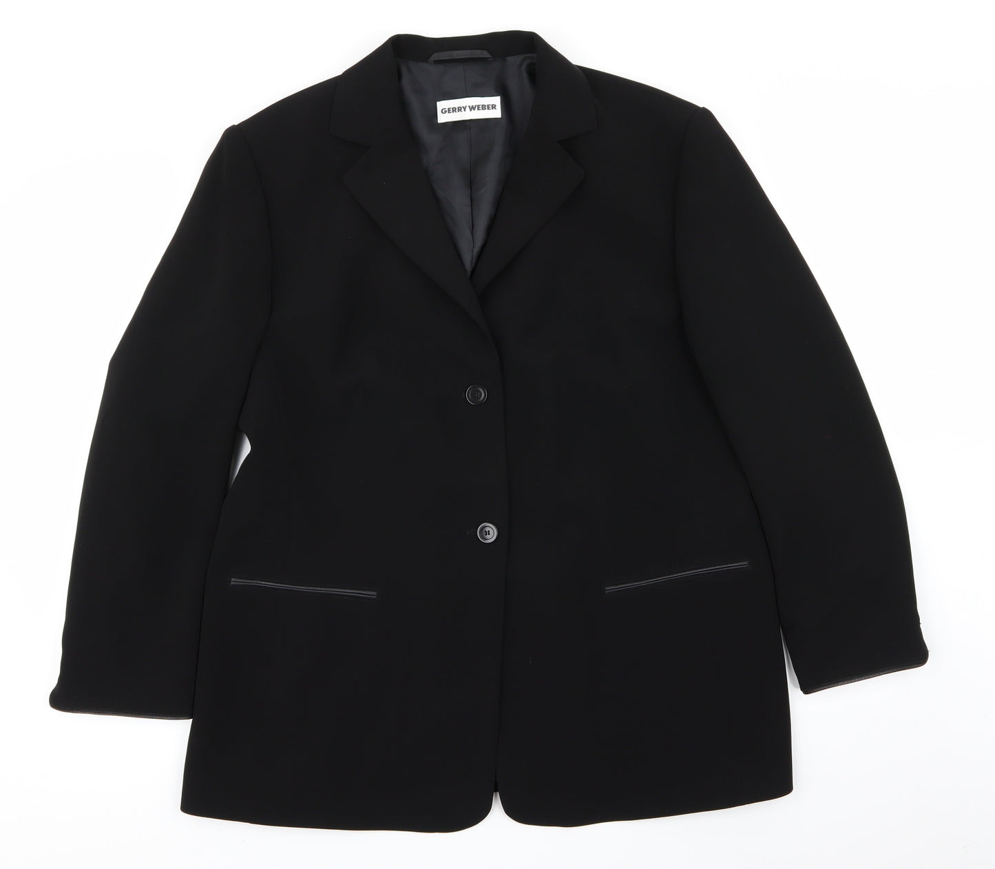 Gerry Weber Womens Black   Jacket Blazer Size 18