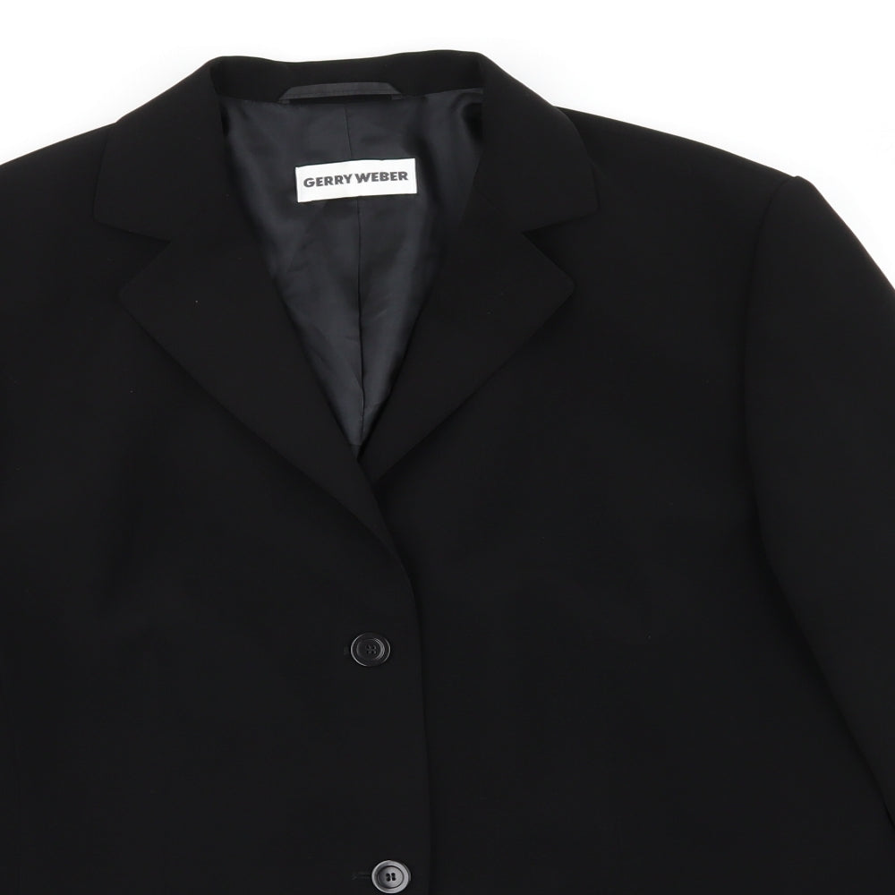 Gerry Weber Womens Black   Jacket Blazer Size 18