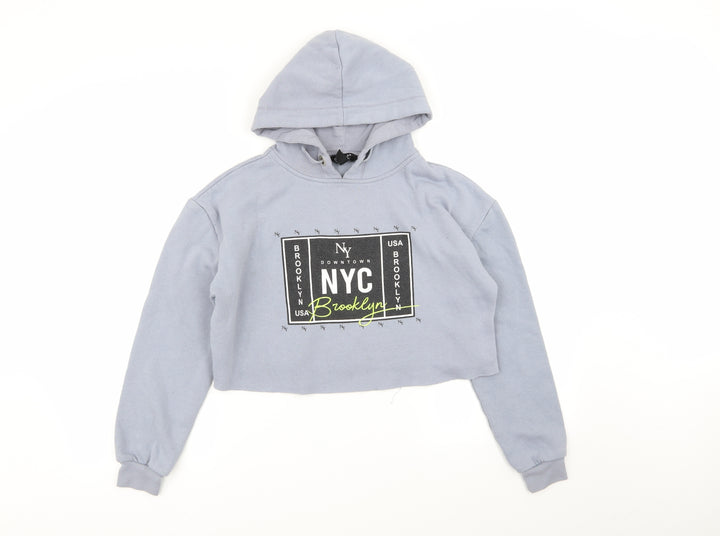 New Look Girls Grey   Pullover Jumper Size 12-13 Years