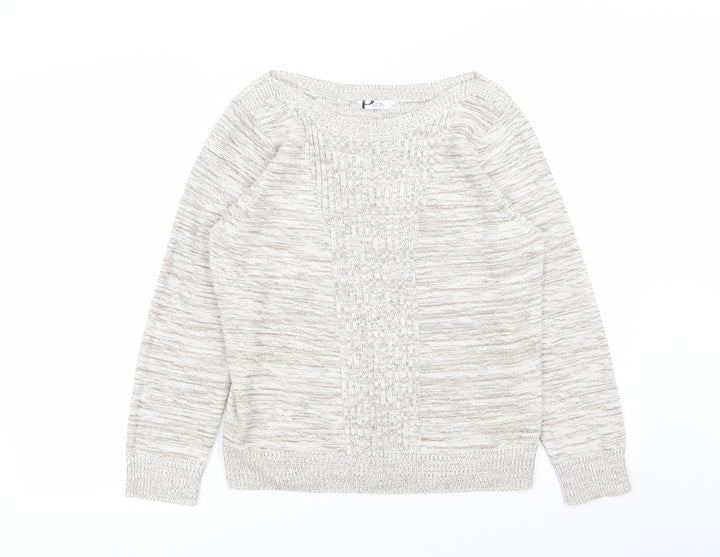 BHS Womens Beige Pullover Jumper Size 14