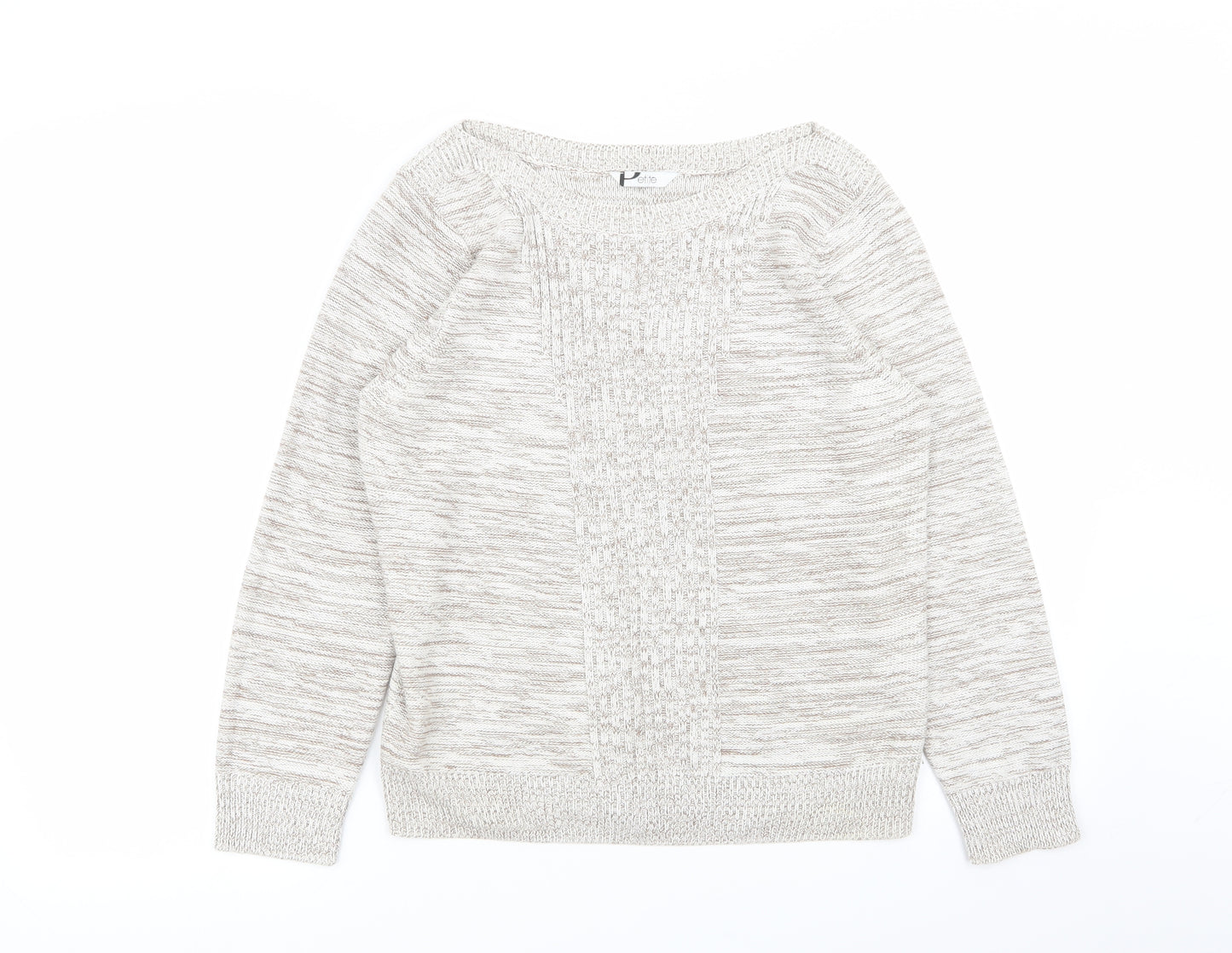 BHS Womens Beige   Pullover Jumper Size 14