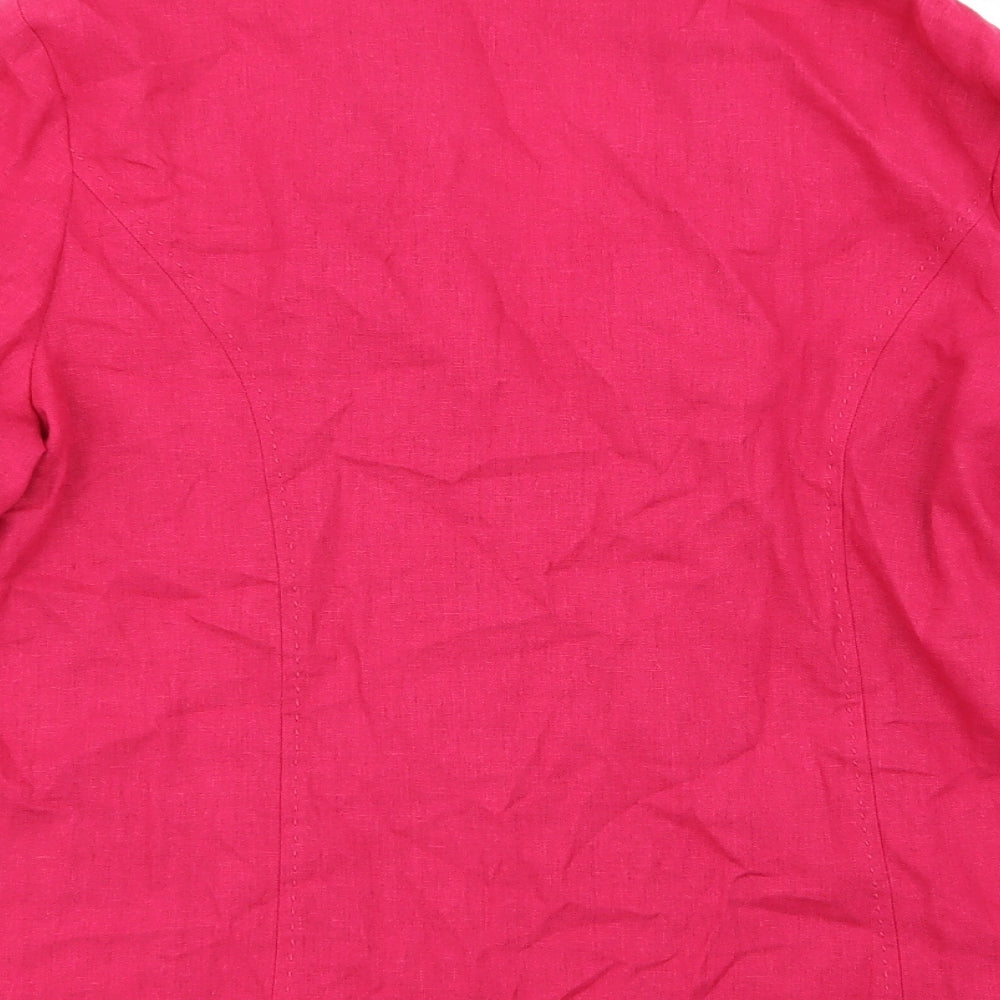 isle Womens Pink   Jacket Blazer Size 14