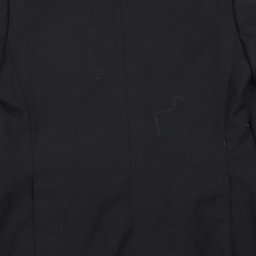 treveira Mens Black   Jacket Blazer Size 36