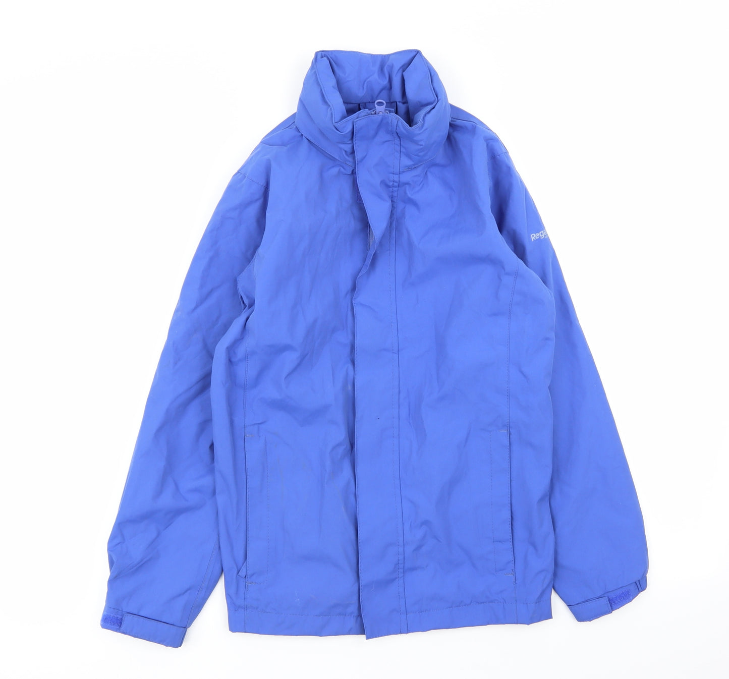 Regatta Boys Blue   Basic Coat Coat Size 11-12 Years