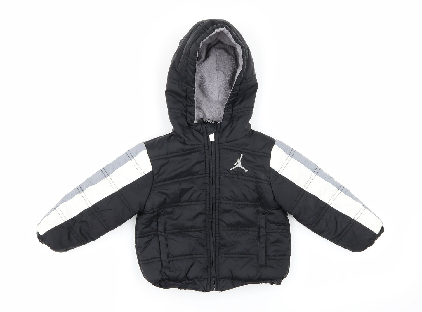 Nike Boys Black   Puffer Jacket Coat Size 12 Months