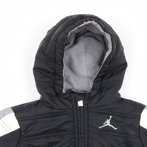 Nike Boys Black   Puffer Jacket Coat Size 12 Months
