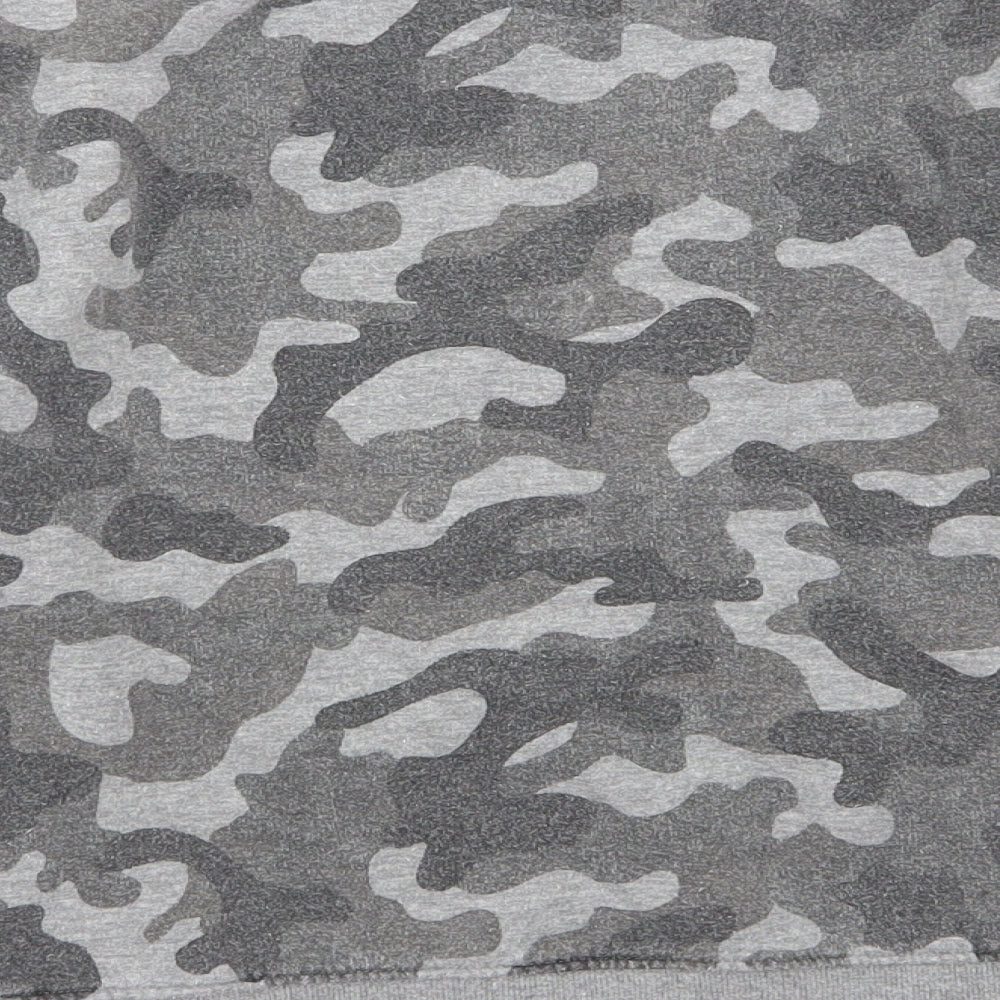 NEXT Boys Grey Camouflage  Pullover Jumper Size 10 Years