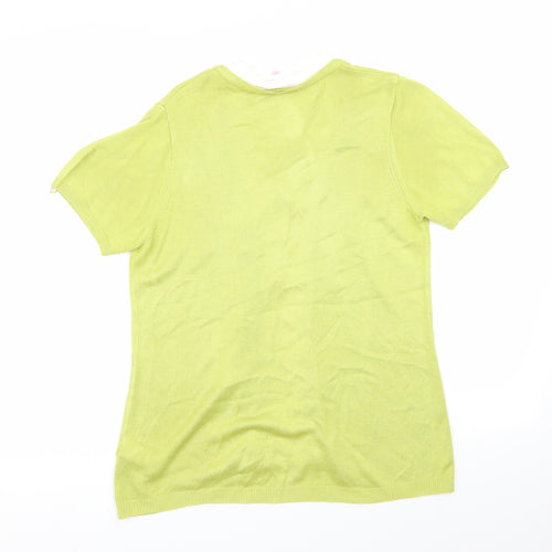 Per Una Womens Green   Basic Blouse Size 12