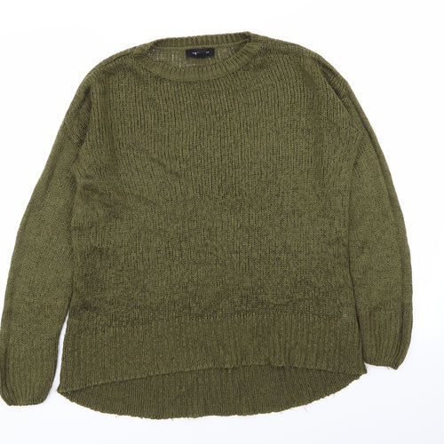 New Look Womens Green   Pullover Jumper Size S