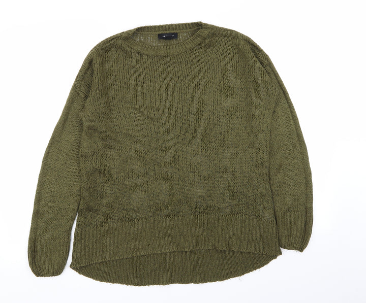 New Look Womens Green   Pullover Jumper Size S