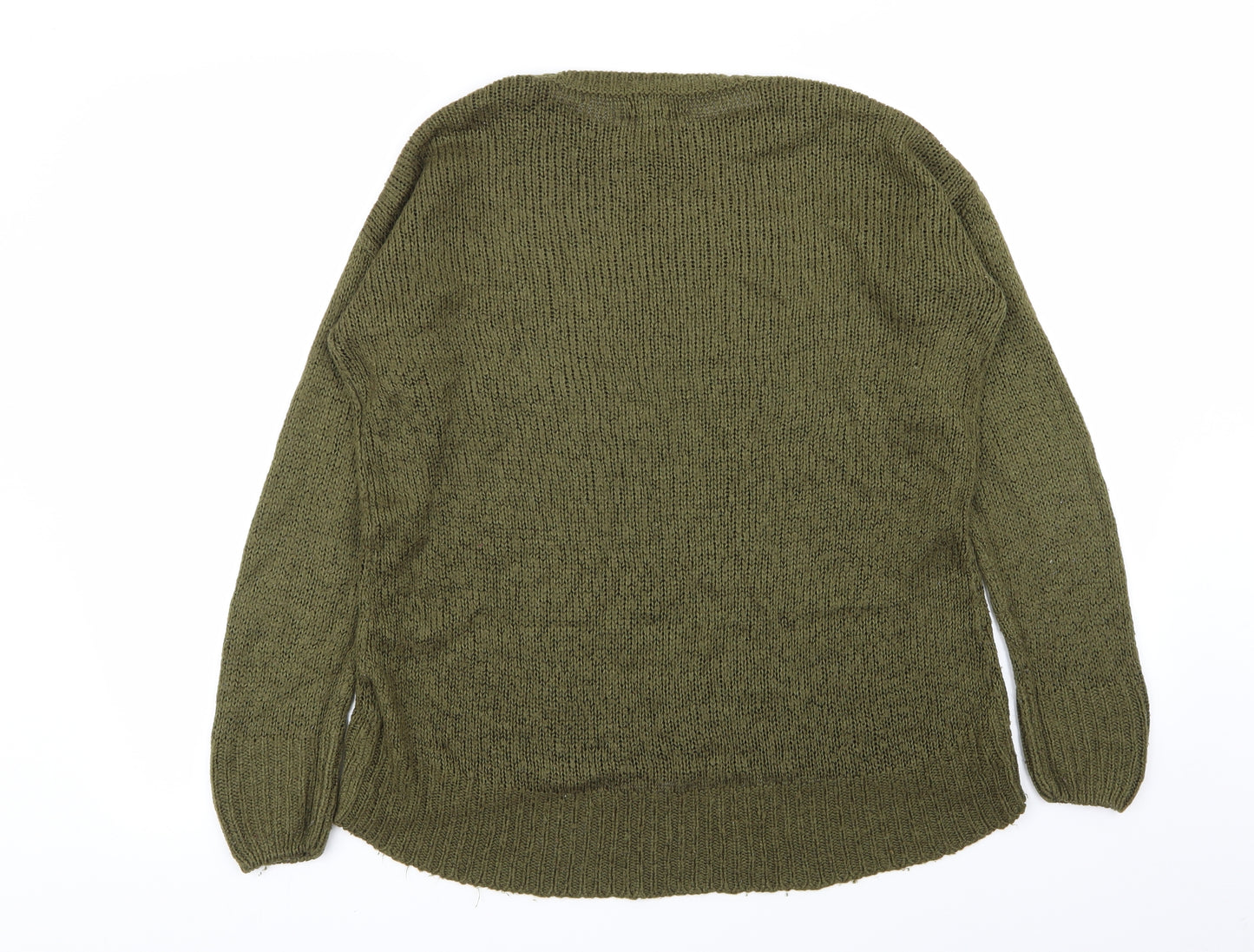 New Look Womens Green   Pullover Jumper Size S