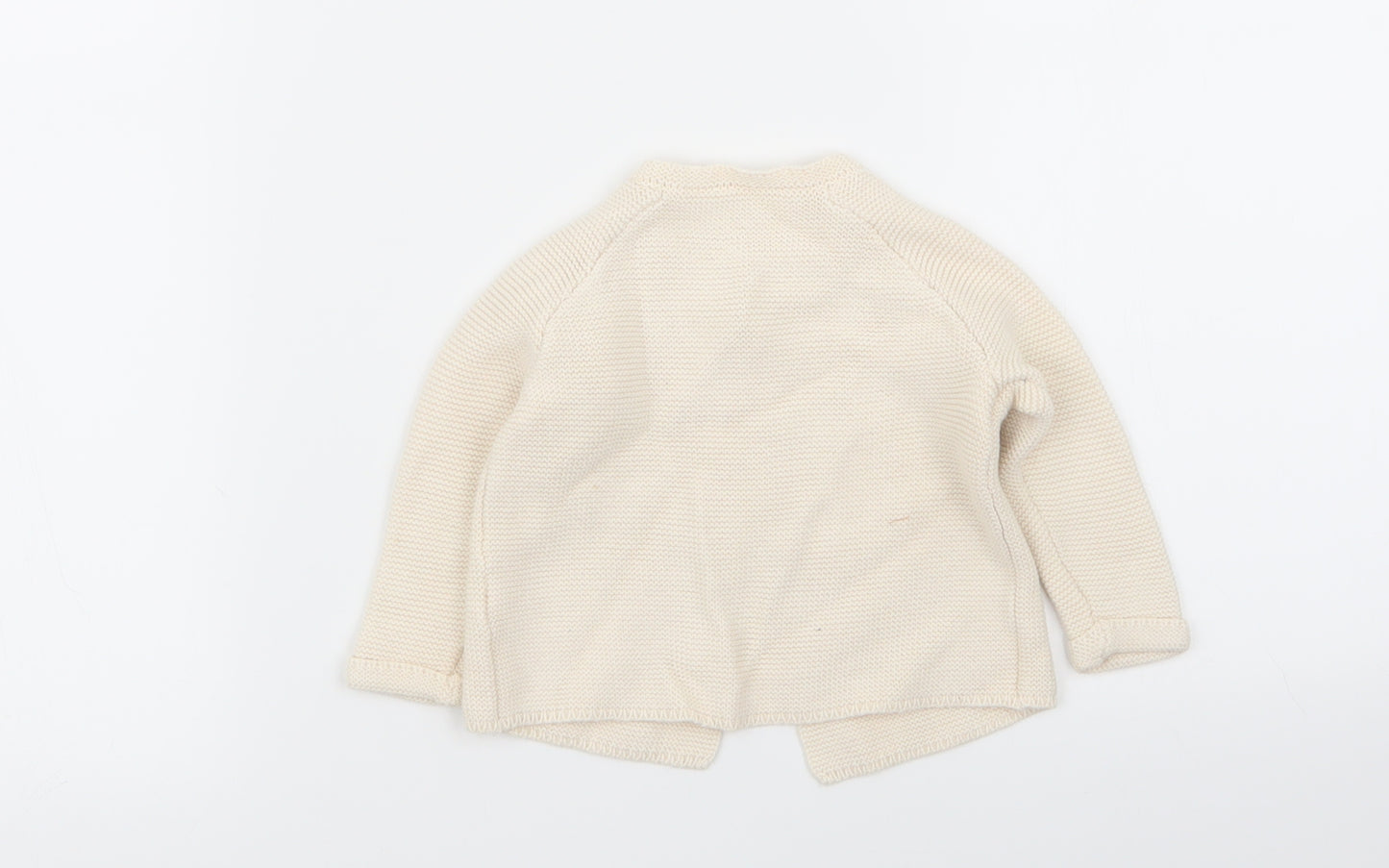 Asda George Girls Beige   Cardigan Jumper Size 3-6 Months