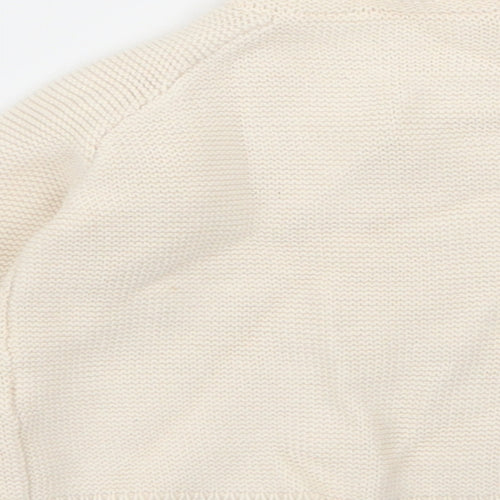 Asda George Girls Beige   Cardigan Jumper Size 3-6 Months
