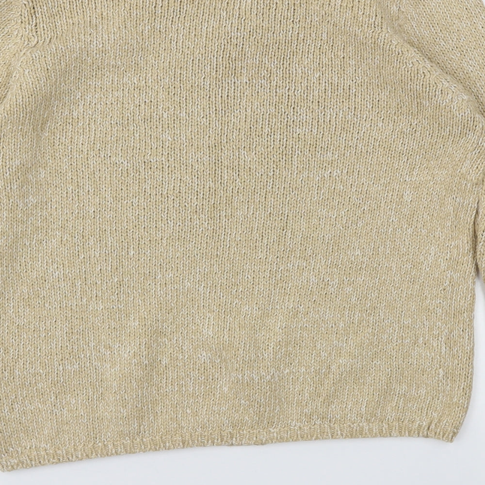 M&S Womens Beige   Pullover Jumper Size 16