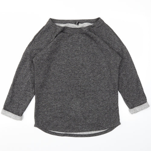 H&M Womens Grey   Pullover Jumper Size S
