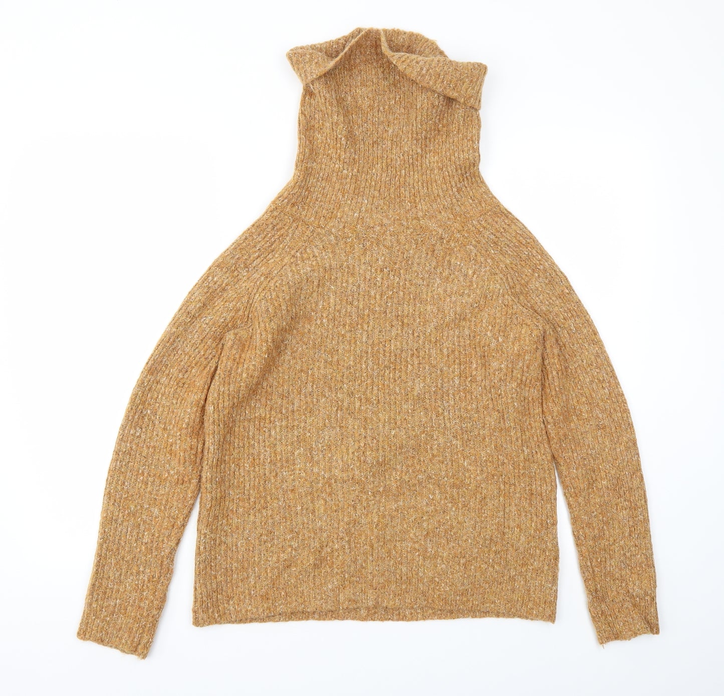 Papaya Womens Yellow   Pullover Jumper Size M