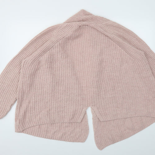 Amanti Womens Pink   Cardigan Jumper Size L