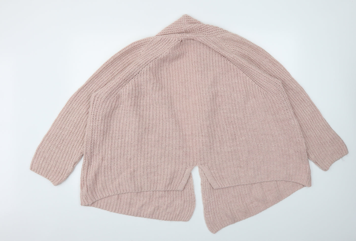 Amanti Womens Pink   Cardigan Jumper Size L