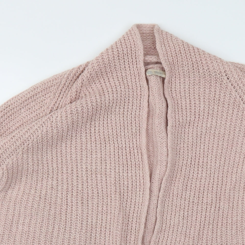 Amanti Womens Pink   Cardigan Jumper Size L