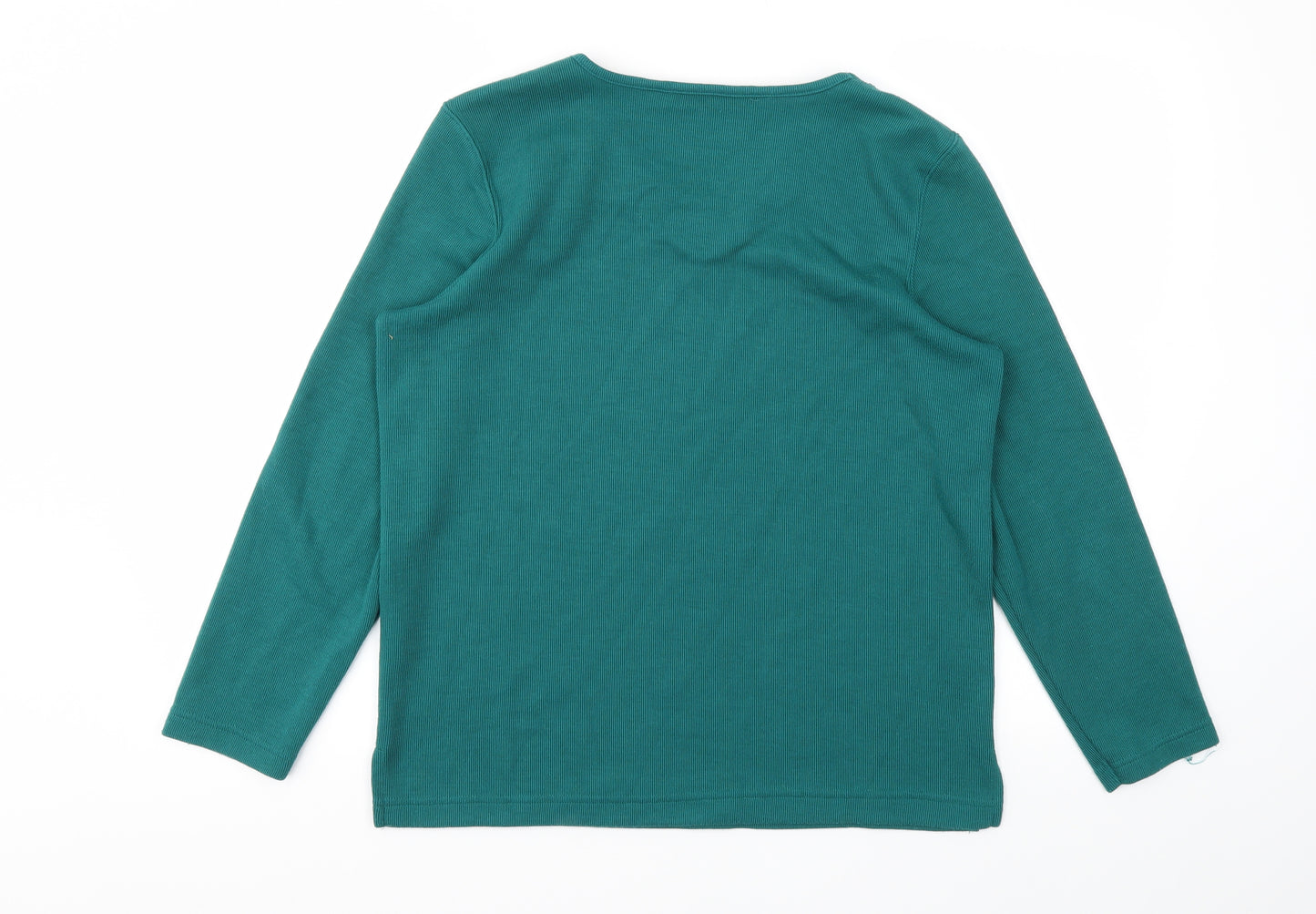 BM Womens Green   Pullover Jumper Size S