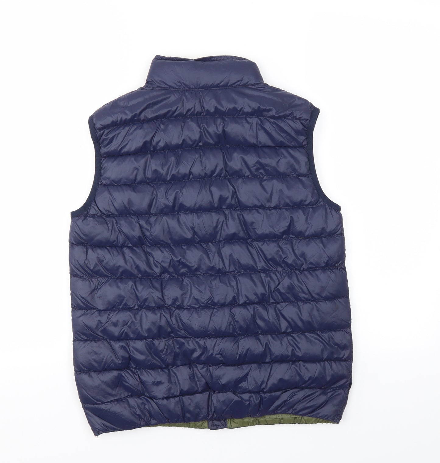 Preworn Boys Blue   Gilet Coat Size 10-11 Years