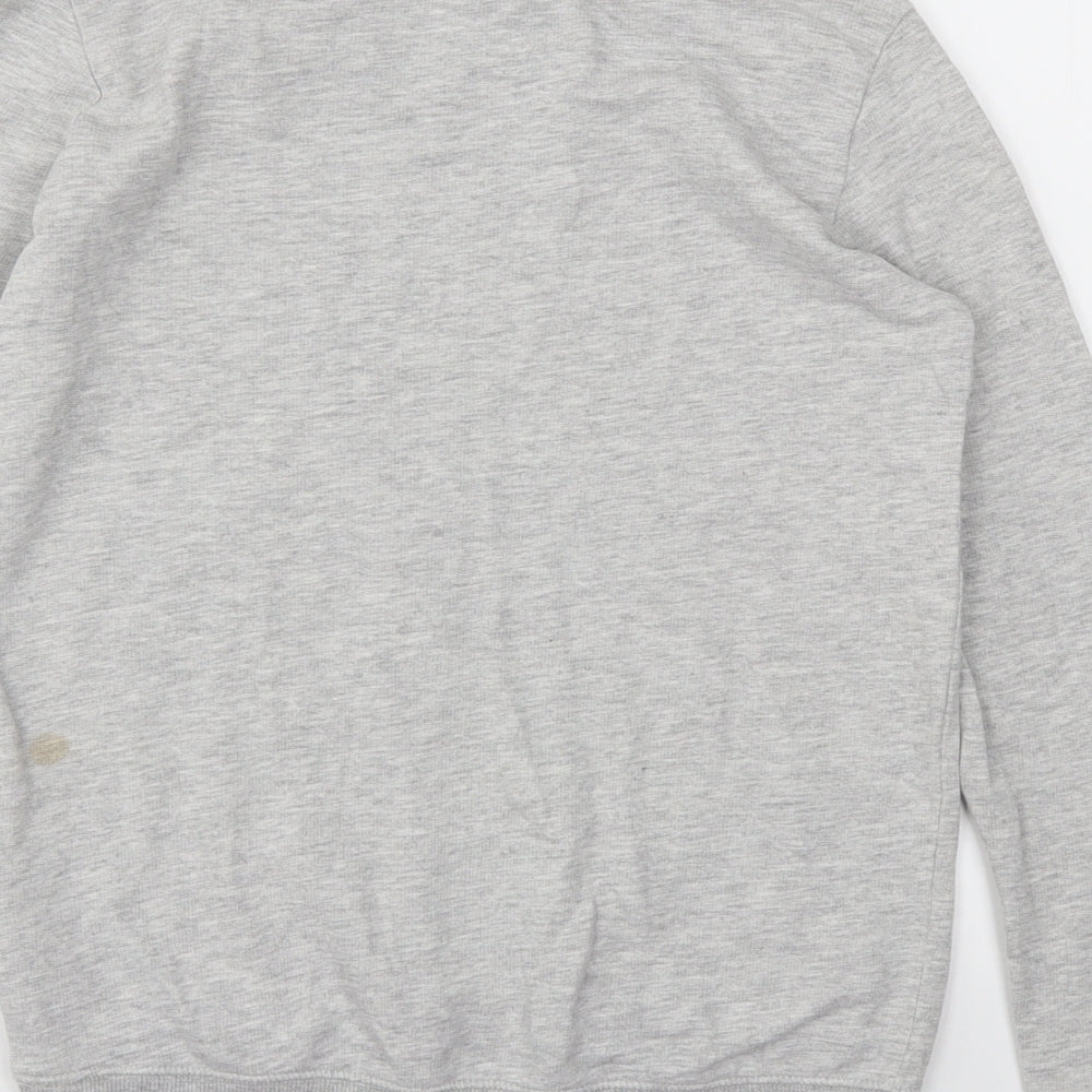 H&M Girls Grey Animal Print  Pullover Jumper Size 11-12 Years