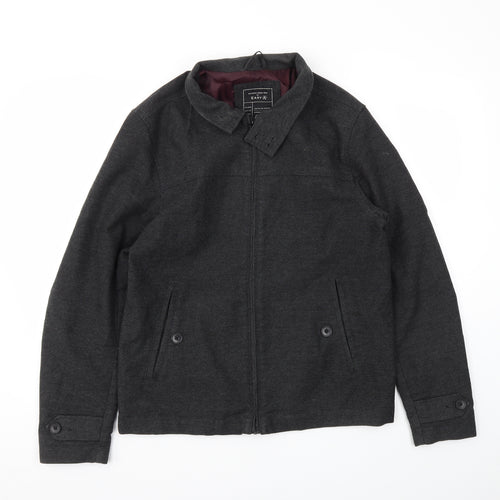 Matalan Mens Black   Jacket Coat Size M