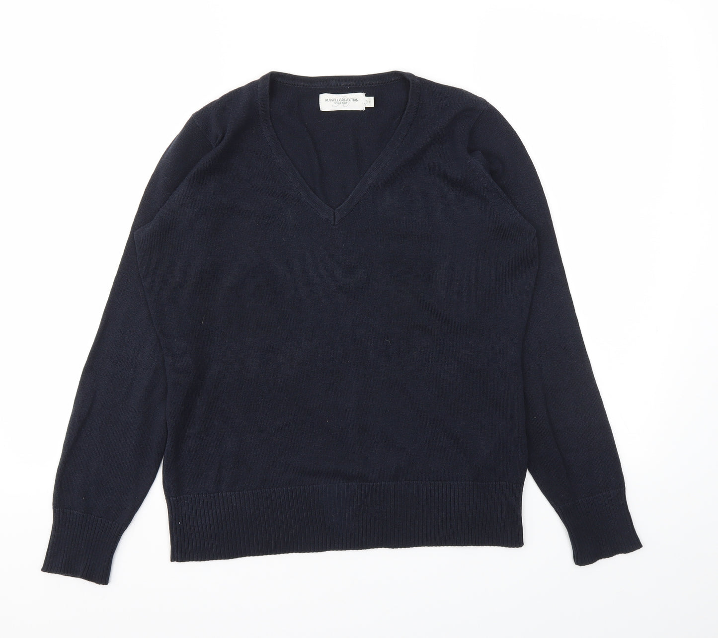 RUSSELL COLLECTION Womens Blue   Pullover Jumper Size S