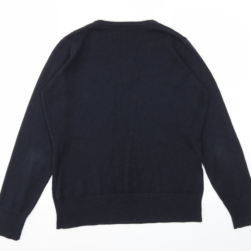 RUSSELL COLLECTION Womens Blue   Pullover Jumper Size S
