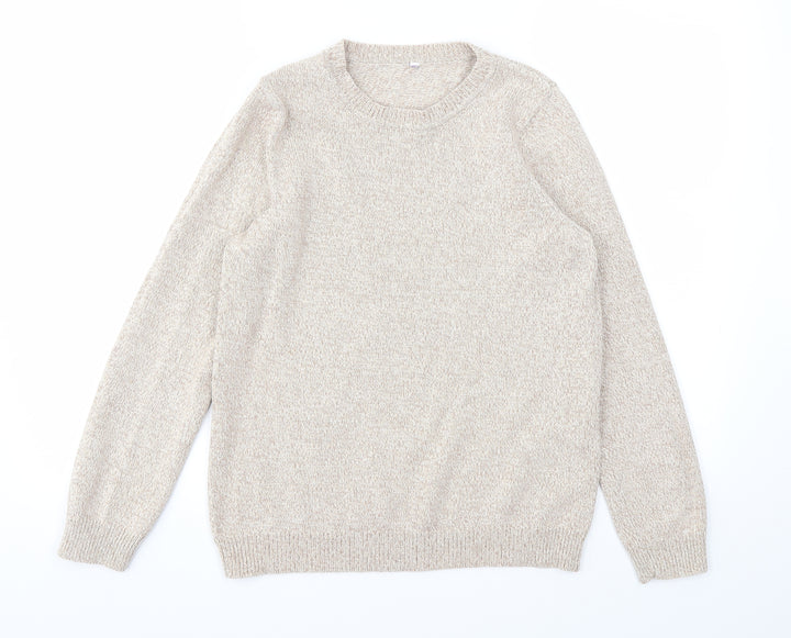 BHS Womens Beige Pullover Jumper Size 12