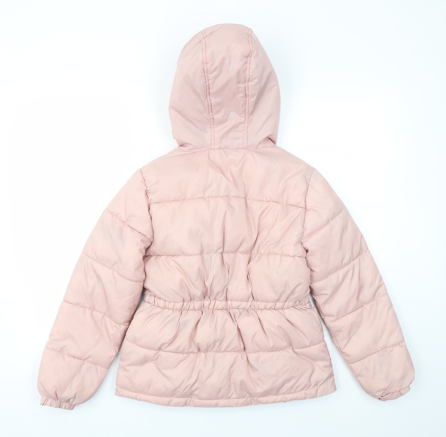 Matalan Girls Pink   Basic Coat Coat Size 10-11 Years