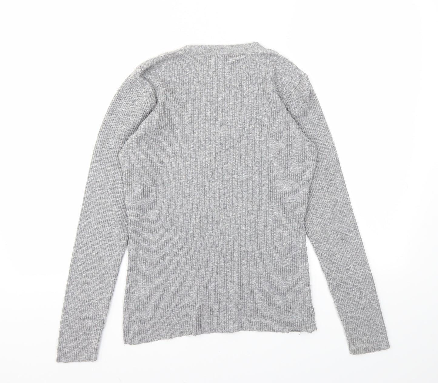 BHS Womens Grey   Basic T-Shirt Size 12