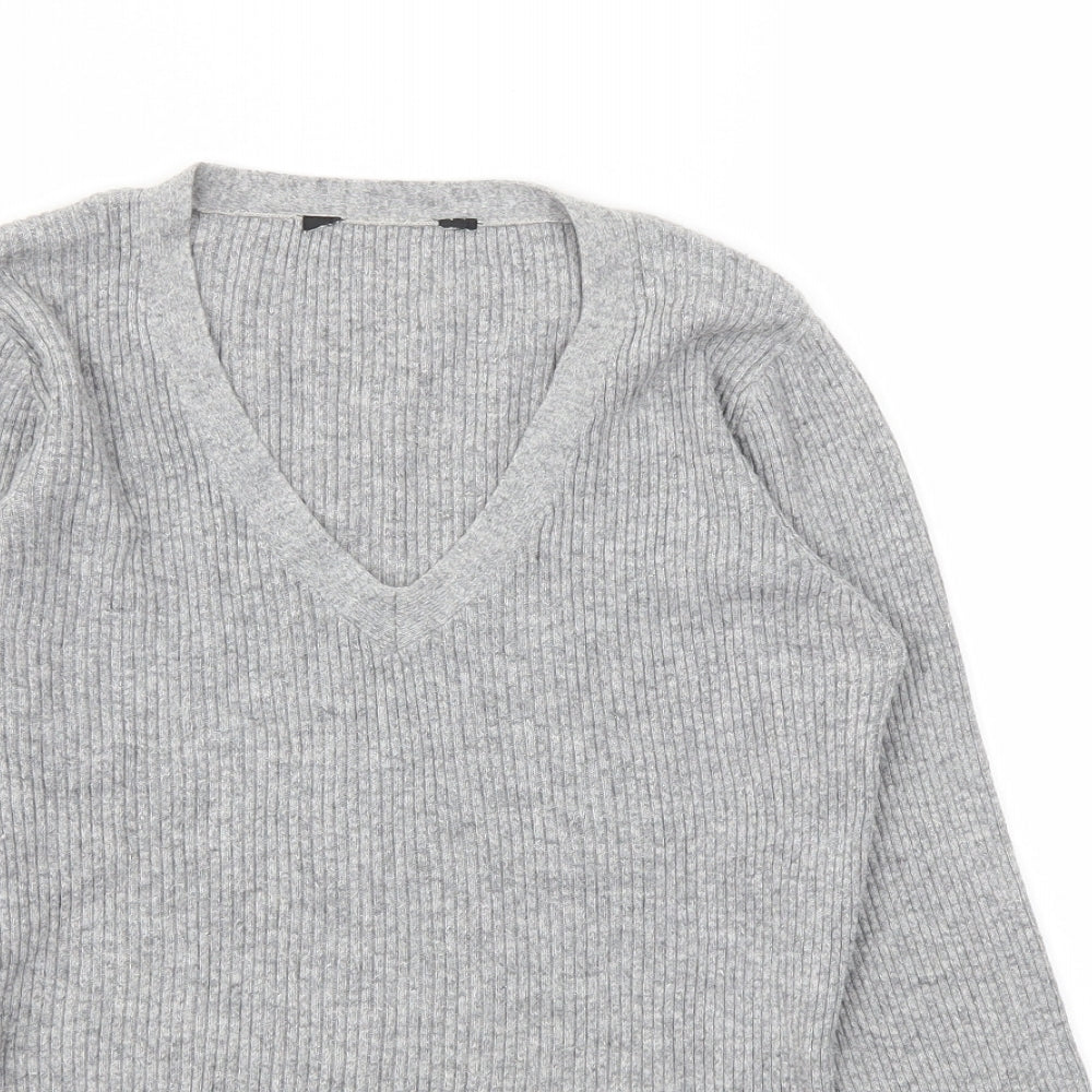 BHS Womens Grey   Basic T-Shirt Size 12